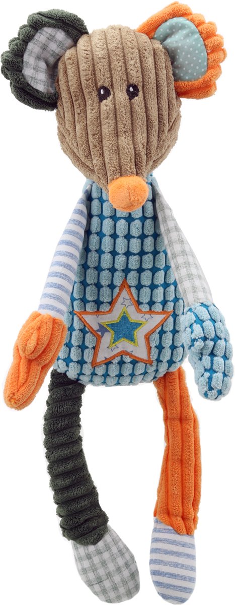 Lief, stoere en altijd aparte knuffels van Wilberry Snuggles | Muis Blauw